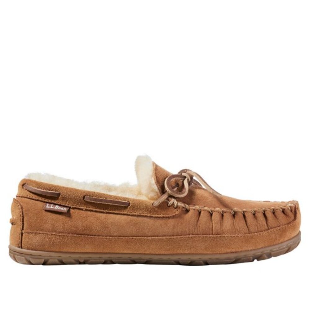 LLBean men’s size 10 wide wicked good slipper moccasins